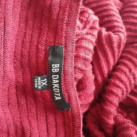 BB Dakota knitted red dress - Picture 9 of 9